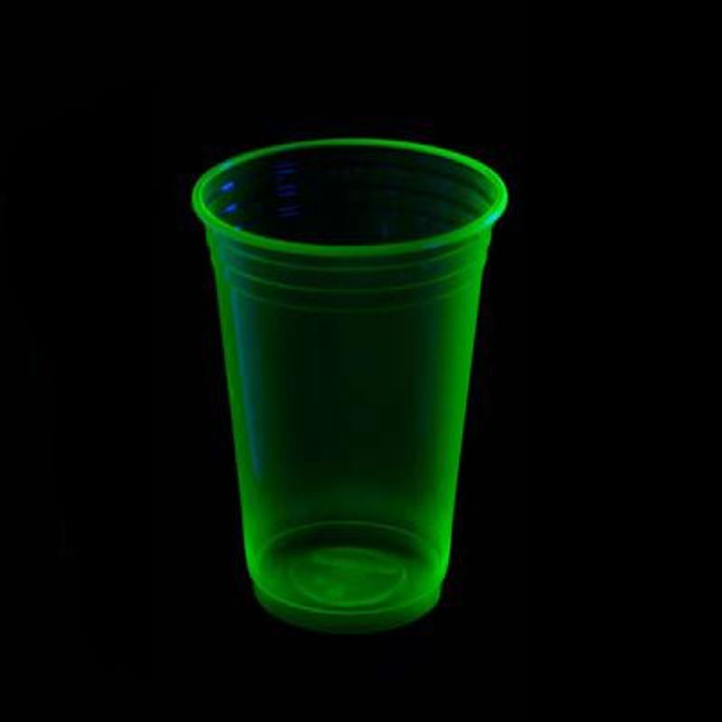 Copo Descartável Balada 300ml Neon VERDE - 25 Un