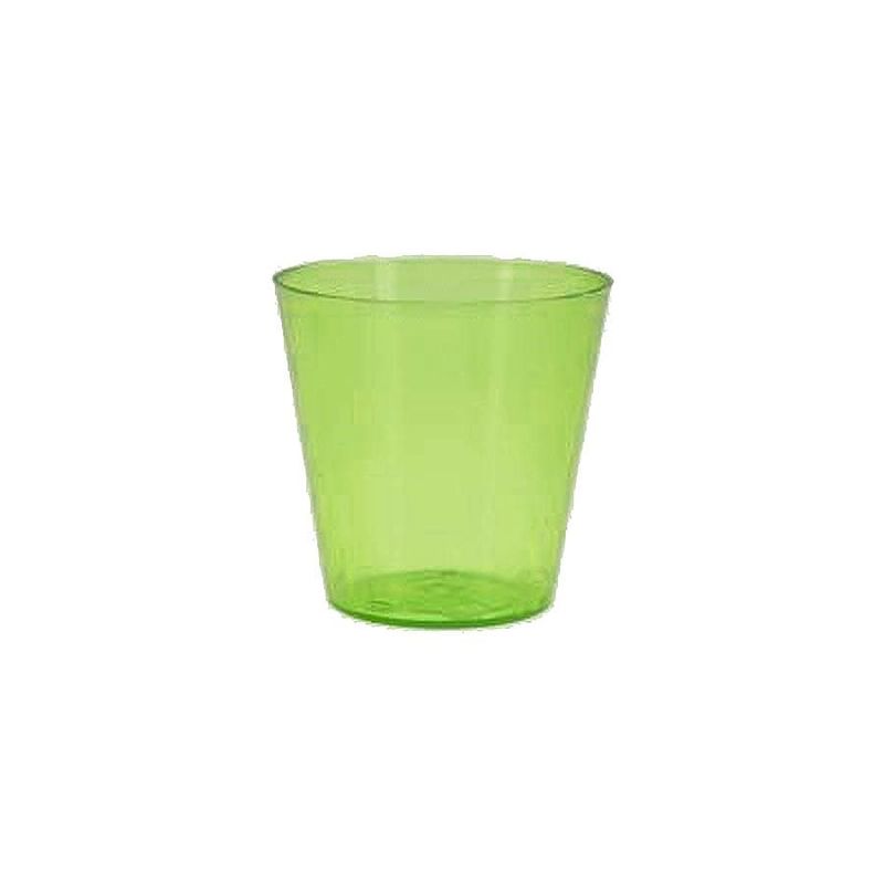 Copinho Acrílico para Doces 25ml Verde - 10 Un