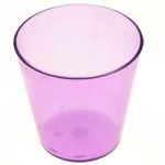 Copinho Acrílico para Doces 25ml Roxo - 10 Un