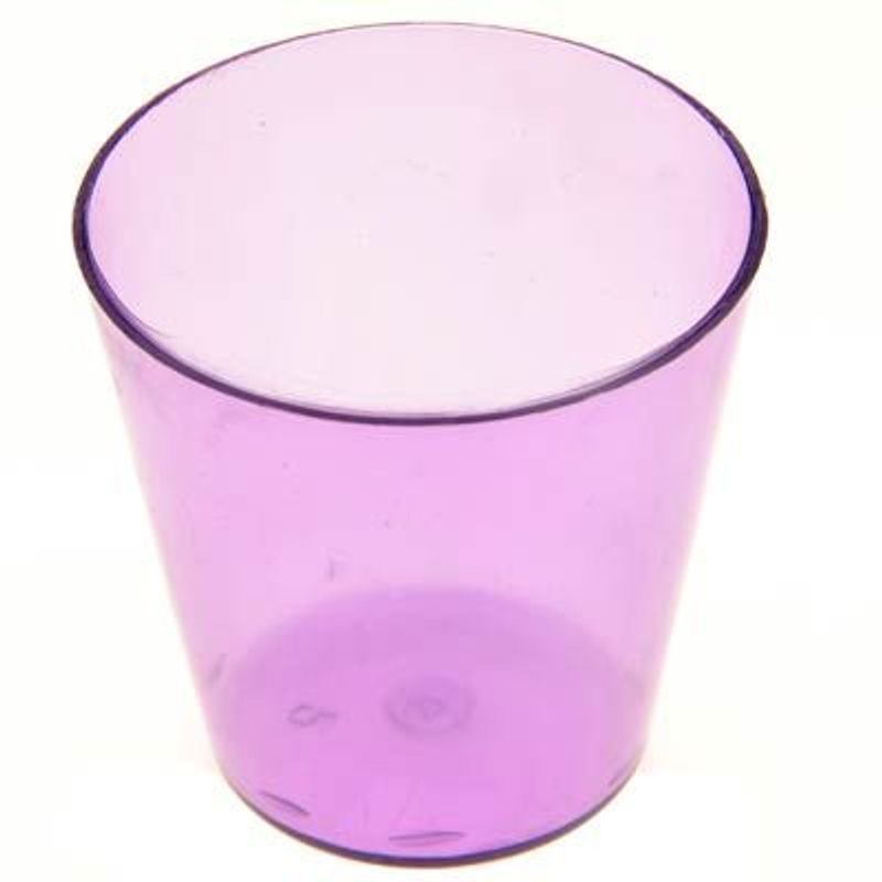 Copinho Acrílico para Doces 25ml Roxo - 10 Un