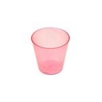 Copinho Acrílico para Doces 25ml Pink - 10 Un