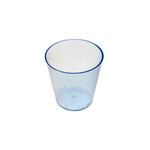 Copinho Acrílico para Doces 25ml Azul - 10 Un