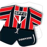 Convite de Aniversário São Paulo F.C. - 08 Un