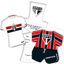 Convite de Aniversário São Paulo F.C. - 08 Un