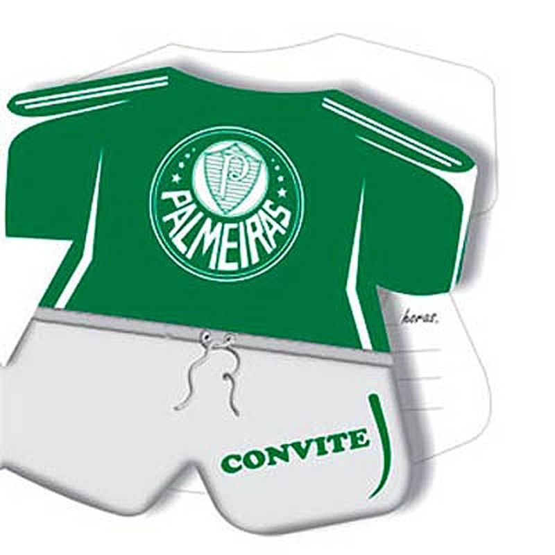 Convite de Aniversário Palmeiras - 08 Un