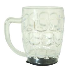 Caneca Acrílica com Pisca para Chopp - 350ml