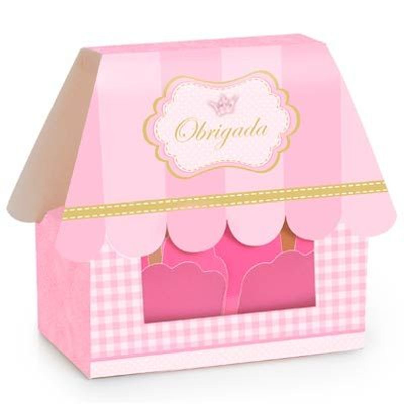 Reino Menina - Caixa Box House 10 Un