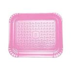 Bandeja Laminada Retangular nº 04 - Liso Rosa