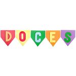 Bandeirinhas em E.V.A - Doces