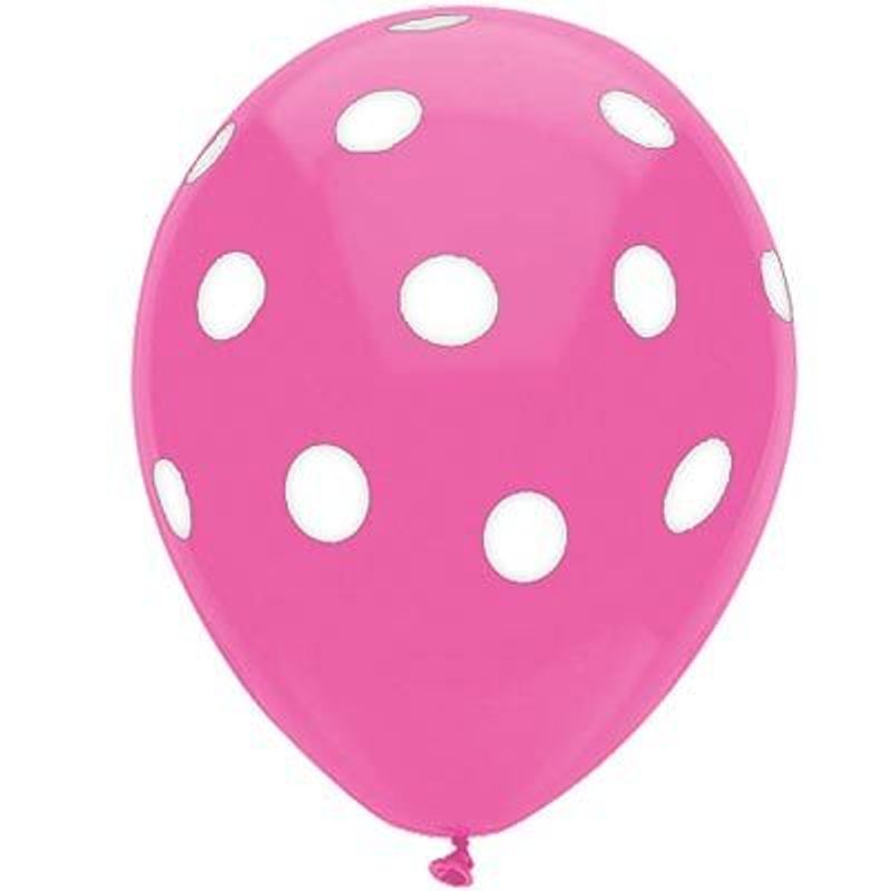 Balão Poá nº 11 Rosa (27cm) - 25 Un