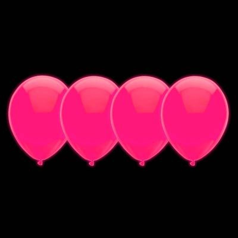 Balão Neon Cores Cítricas nº 10 (25cm) Rosa Pink - 25 Un