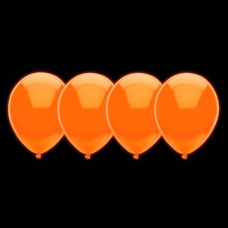 Balão Neon Cores Cítricas nº 10 (25cm) Laranja - 25 Un
