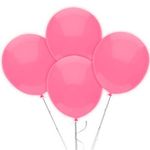 Balão TRADICIONAL nº 7 Liso Rosa Claro - 50 Un
