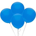 Balão TRADICIONAL nº 7 Liso Azul Claro - 50 Un