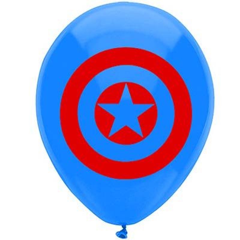 Balão Especial n° 9 (23cm) Os Vingadores - 20 Un