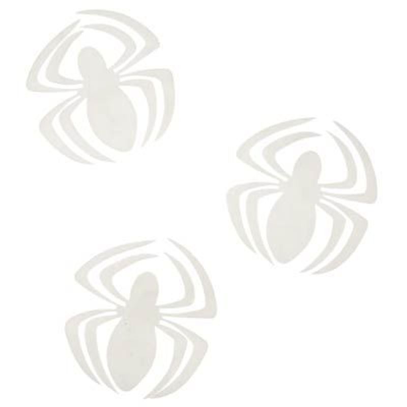 Aplique em E.V.A. Mini Aranha BRANCA - 12 Un