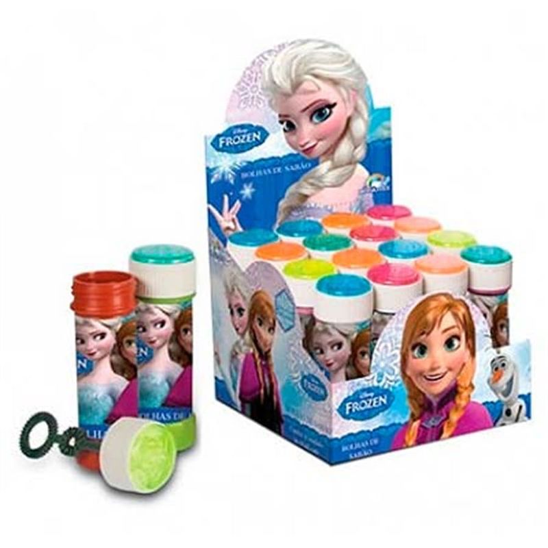 Lembrancinha Infantil - Bolinha de Sabão Frozen Disney