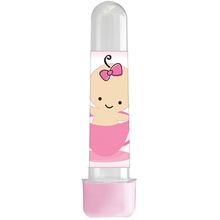 Tubete Porta-doces Grande Chá de Bebê Rosa