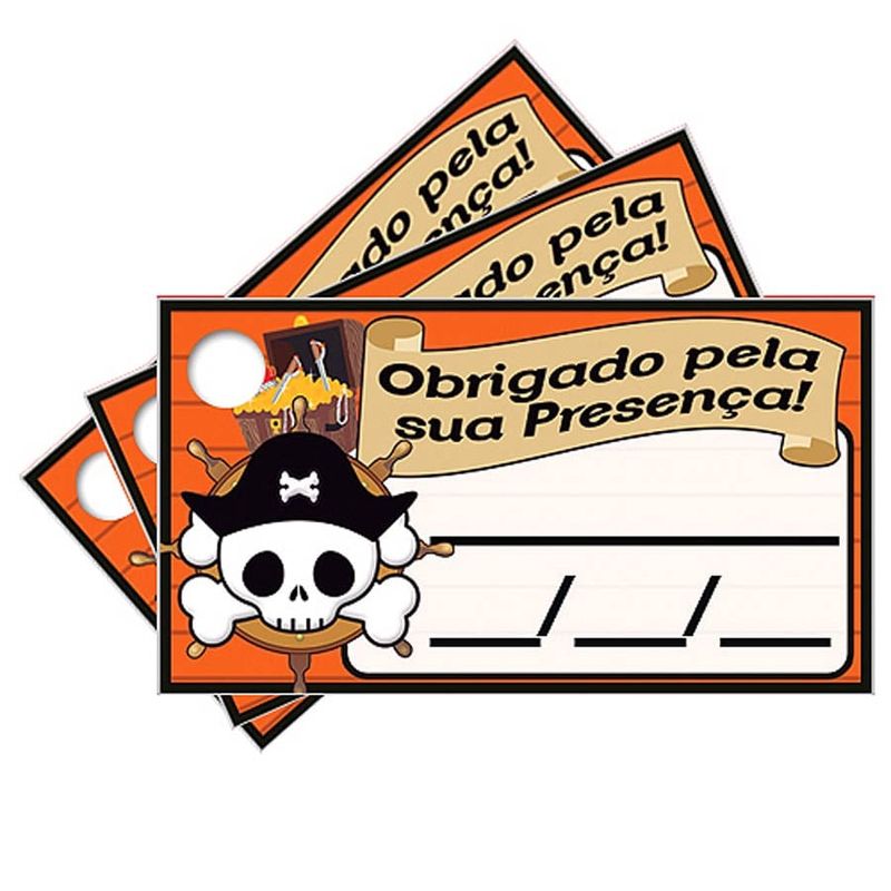 Tags com Furo Piratas NEW - 15 Un