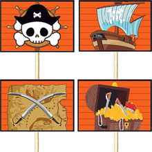 Lolipop para Cupcake Especial Piratas NEW - 10 Un