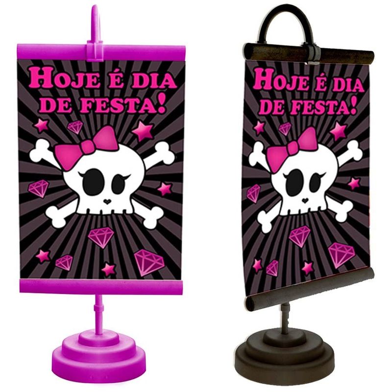 Enfeite de Mesa Banner Especial Monster High