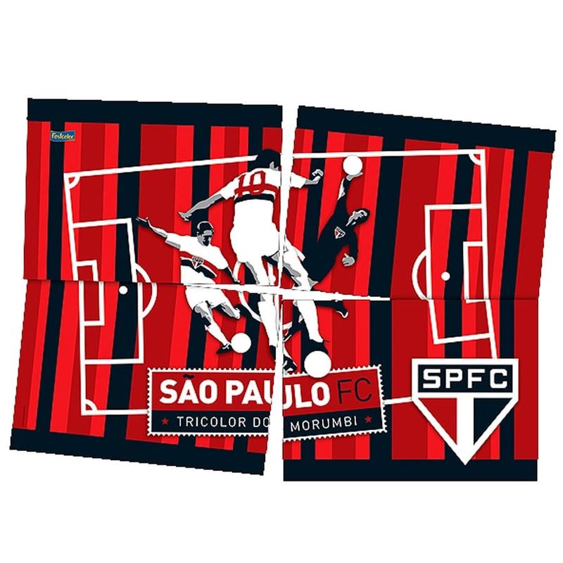 Painel Gigante Cartonado Festcolor São Paulo F.C
