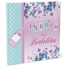 Jardim das Borboletas - Álbum de Fotos com 48 Páginas