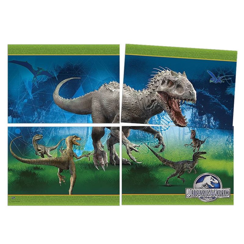 Painel Gigante Cartonado Jurassic Park World