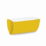 Saquinho para Hot Dog Liso Amarelo 9x17,5x5 - 50 Un