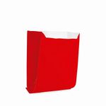 Saquinho para Lanche Liso Vermelho Médio 10x10,5x4 - 50 Un