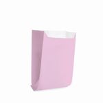 Saquinho para Lanche Liso Rosa Bebe 10x8x4 - 50 Un