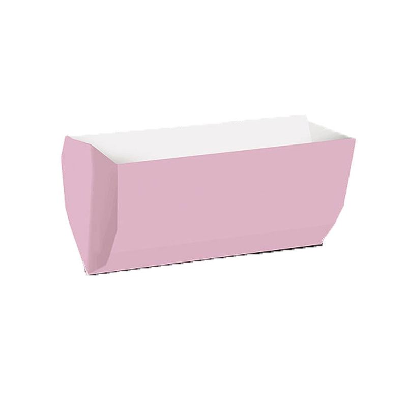 Saquinho para Lanche Liso Rosa Bebe 10x8x4 - 50 Un