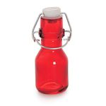 Garrafinha de Vidro Vermelho - 6 Un
