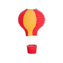 Balão Amarelo Vermelho Médio 25x25