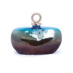 Vaso Garrafa Palawan de Vidro Azul Claro (Adornos)