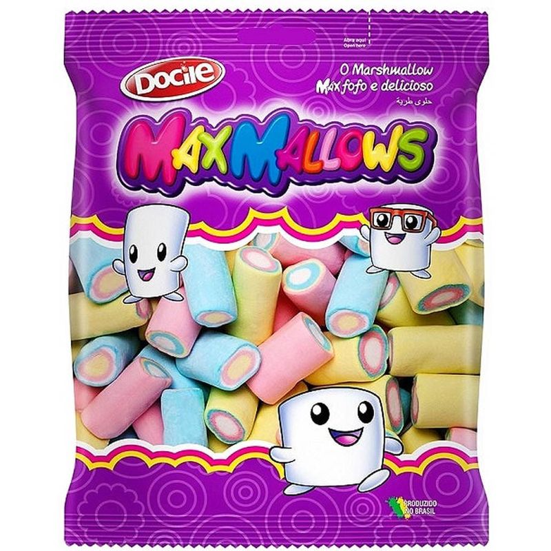 Pacote Maxmallows COLOR TUBO - 250g