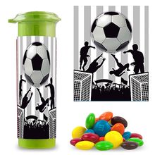 Adesivo Especial para M&Ms Futebol Preto e Branco - 06 Un