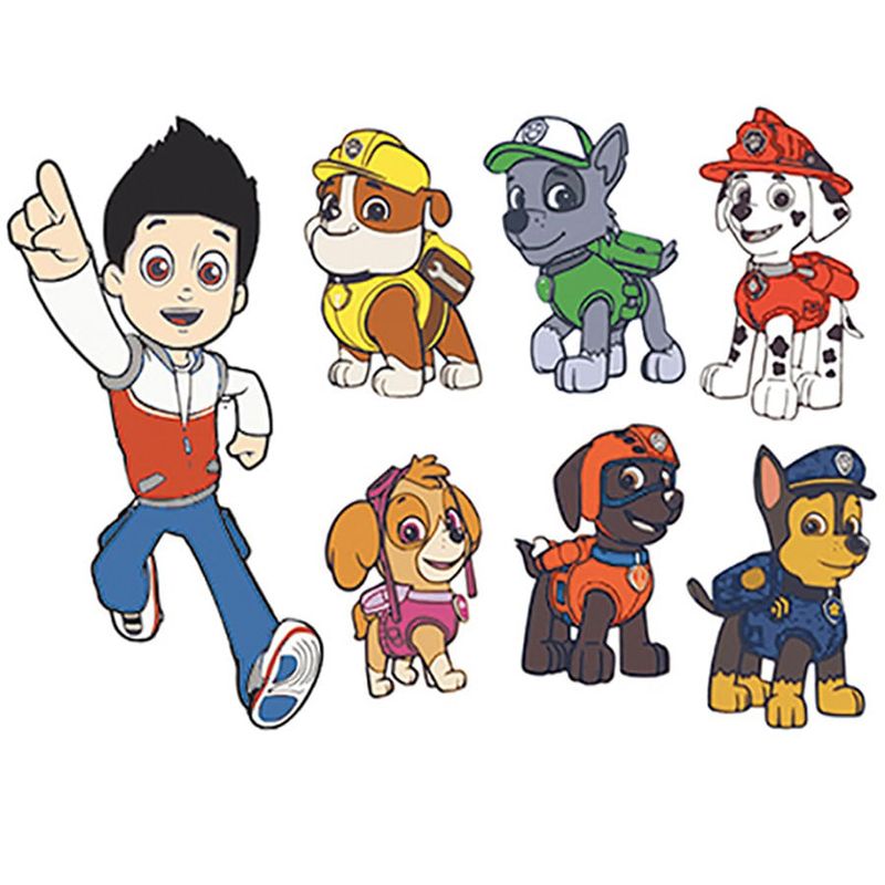 Cenário Adesivo Patrulha Canina - Personagens
