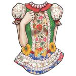 Painel Cartonado para Festa Junina Foto MENINA