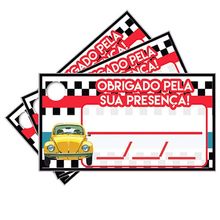 Tags com Furo Carros Vintage - 15 Un