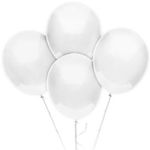 Balão TRADICIONAL nº 7 Liso Cristal - 50 Un