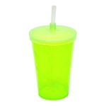 Copo Mini Shake em Acrílico 300ml - Verde Neon