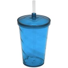 Copo Milk Shake em Acrílico 700ml - Azul