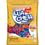 Pacote Bala Mastigável Lua Cheia Sabor Frutas - 600g