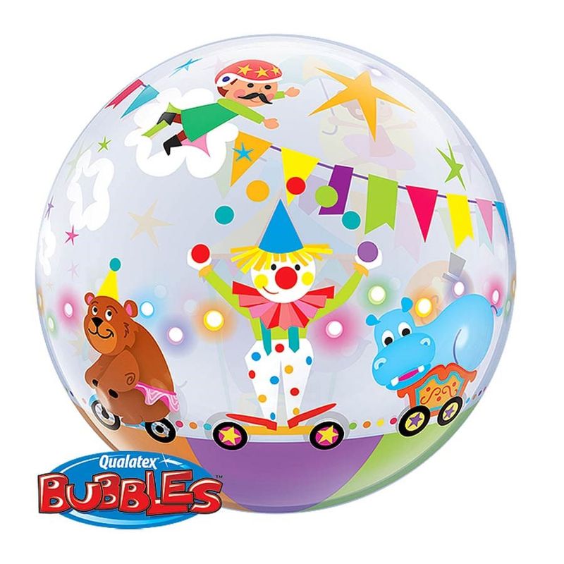 Balão Bubble Qualatex 56cm - Circo