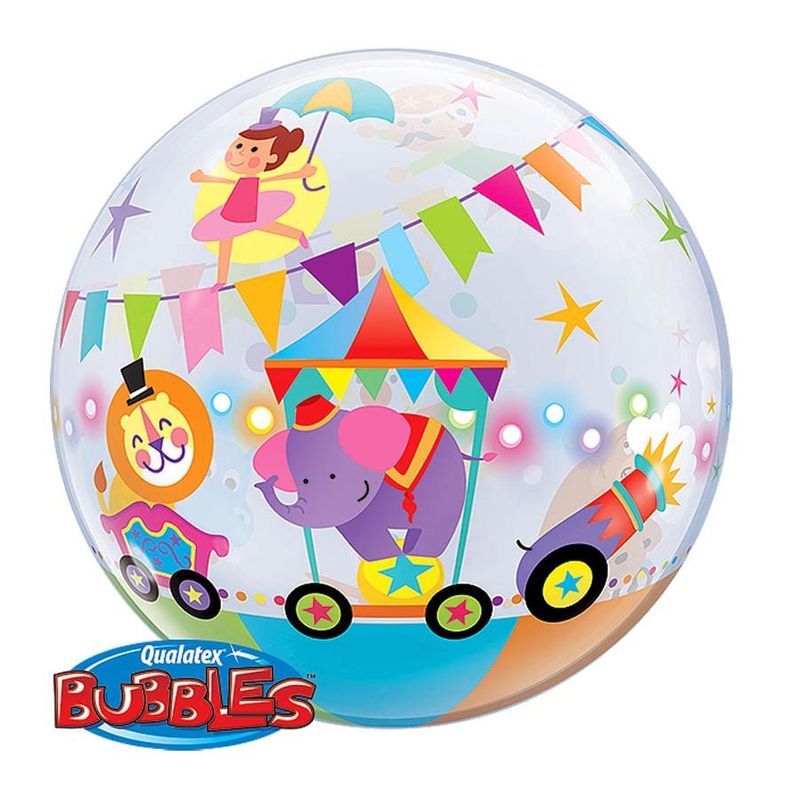 Balão Bubble Qualatex 56cm - Circo