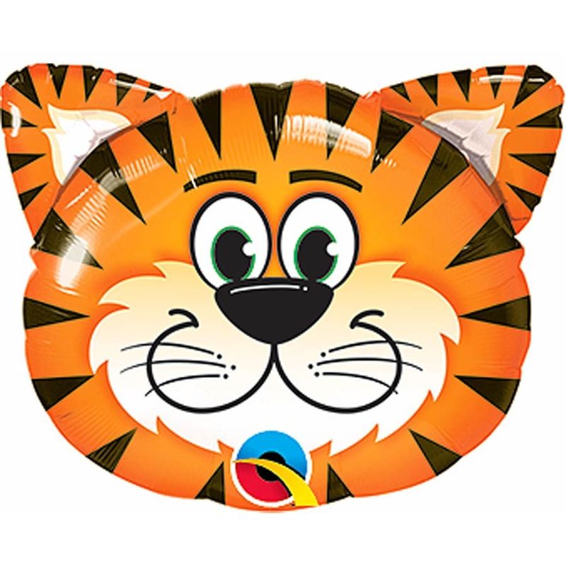 Balão Metalizado Mini Shape 36cm - Tigre