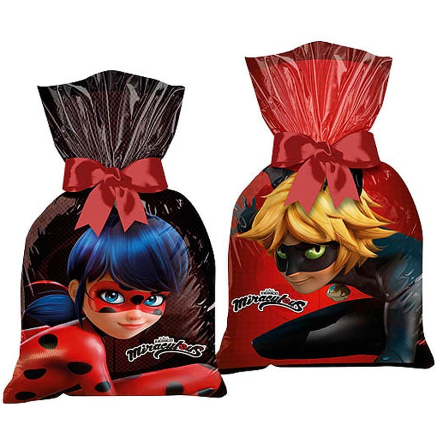 Adesivo Ladybug e Cat Noir, Sortudo e encantador