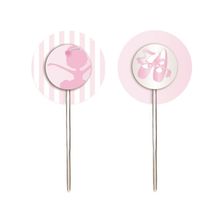 Ballet - Pick para Cupcake 12 Un