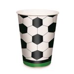 Futebol - Copo Papel 240ml - 8 Un